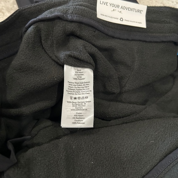 Eddie Bauer Women’s Guide Pro Pants Black Size 8 Style 2227 - Picture 6 of 12